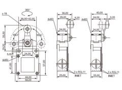 CNTD CSA-021 Ip66 Metal Limit Switch