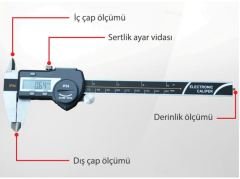 Loyka 150mm Ip54 Dijital Kumpas