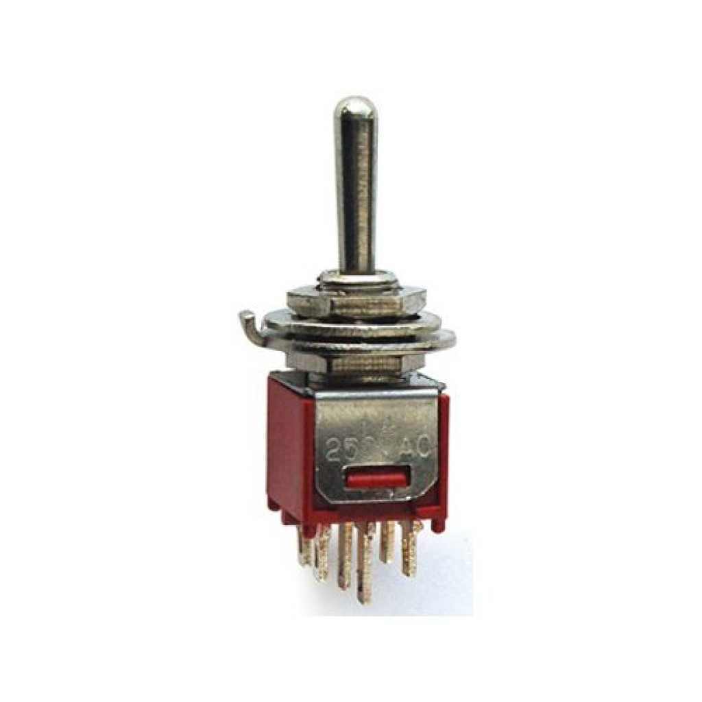 Mini Toggle Swıtch ON-OFF 6P