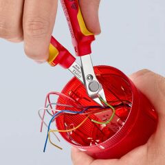 Knipex 78 06 125  VDE Elektronikçi Yan Keski